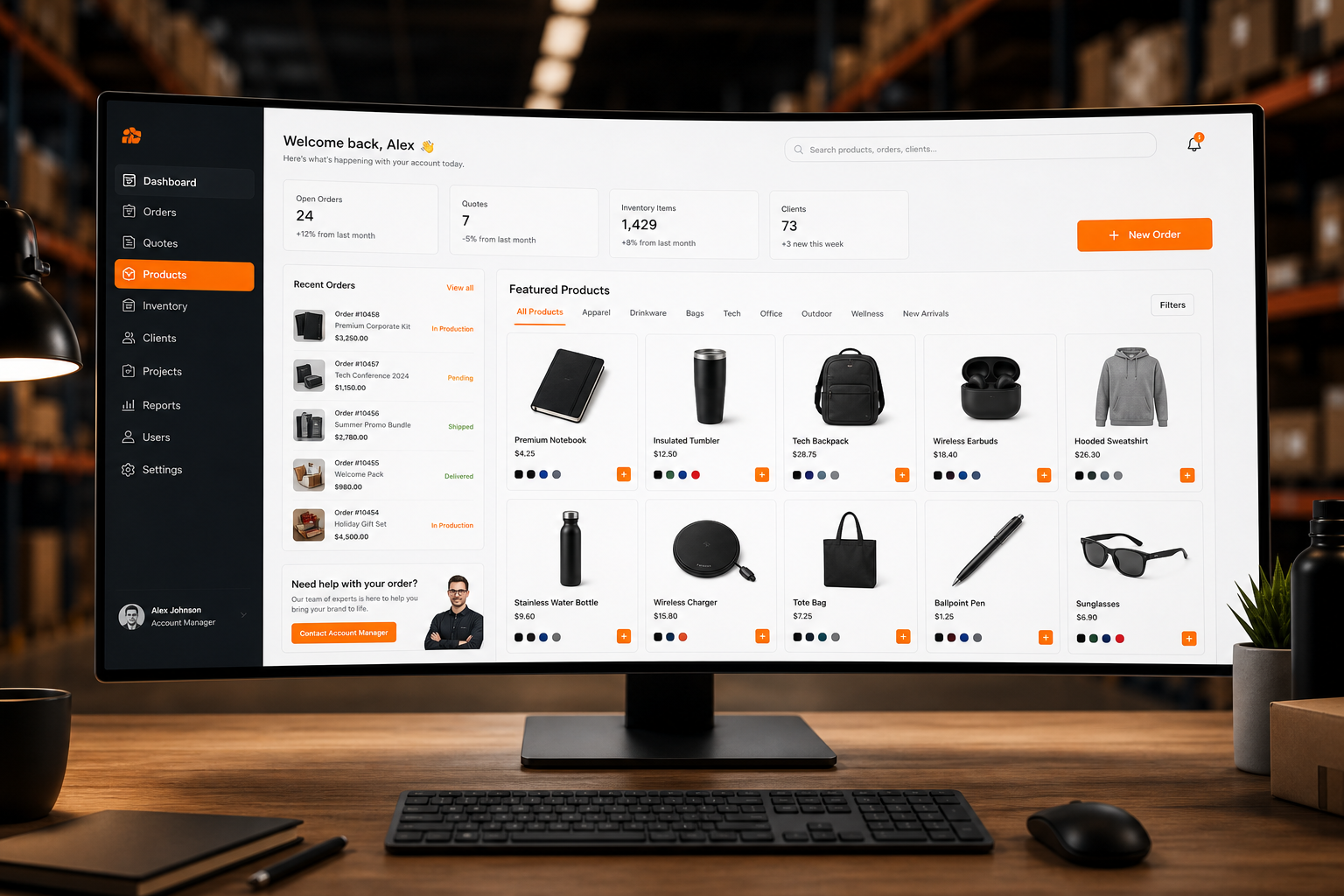 SuperMerch ecommerce platform